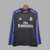 Camisa Manga Longa Real Madrid Terceira | 15/16 | Versão Retrô Masculino - Preta