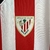 Camisa Athletic Bilbao Titular | 23/24 | Versão Torcedor Masculino - Vermelha e Branca - loja online