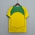 Camisa Brasil Titular | 04/06 | Versão Retrô Masculino - Amarela - comprar online