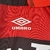 Camisa Flamengo Titular Umbro | 1990 | Versão Retrô Masculino - Vermelha e Preta