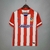 Camisa Atlético de Madrid Titular | 13/14 | Versão Retrô Masculino - Vermelha e Branca