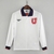 Camisa Manga Longa Universidade do Chile Reserva | 1998 | Versão Retrô Masculino - Branca