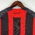 Camisa Milan Titular | 08/09 | Versão Retrô Masculino - Vermelha e Preta - Retrô Sports | Camisas de Time | Artigos Esportivos