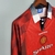 Imagem do Camisa Manga Longa Manchester United Titular | 1996 | Versão Retrô Masculino - Vermelha