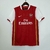 Camisa Arsenal Titular | 06/08 | Versão Retrô Masculino - Vermelha