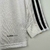 Camisa Manga Longa Real Madrid Titular | 09/10 | Versão Retrô Masculino - Branca - comprar online