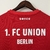 Camisa Union Berlin Titular | 22/23 | Versão Torcedor Masculino - Vermelha e Branca - Retrô Sports | Camisas de Time | Artigos Esportivos