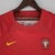Camisa Portugal Titular | 2022 | Versão Torcedor Feminina - Vermelha e Verde na internet