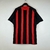 Camisa Milan Titular | 08/09 | Versão Retrô Masculino - Vermelha e Preta - comprar online