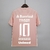 Camisa Internacional Rosa | 21/22 | Versão Torcedor Masculino - Rosa Clara - Todos os Patrocínios na internet