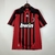 Camisa Milan Titular | 07/08 | Versão Retrô Masculino - Vermelha e Preta