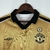 Camisa Manga Longa Manchester United 100º Aniversário | 01/02 | Versão Retrô Masculino - Dourada na internet