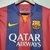 Camisa Barcelona Titular | 14/15 | Versão Retrô Masculino - Vermelha e Azul na internet