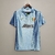 Camisa Napoli Titular | 90/91 | Versão Retrô Masculino - Azul