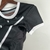 Imagem do Camisa Corinthians Reserva | 23/24 | Versão Torcedor Feminina - Preta