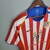 Camisa Atlético de Madrid Titular | 04/05 | Versão Retrô Masculino - Vermelha e Branca