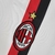 Camisa Milan Reserva | 11/12 | Versão Retrô Masculino - Branca - loja online