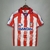Camisa Atlético de Madrid Titular | 96/97 | Versão Retrô Masculino - Vermelha e Branca