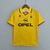 Camisa Milan Reserva | 95/96 | Versão Retrô Masculino - Amarela