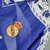 Camisa Real Madrid Reserva | 96/97 | Versão Retrô Masculino - Azul - loja online