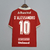 Camisa Internacional Titular | 22/23 | Versão Torcedor Masculino - Vermelha - Todos os Patrocínios na internet