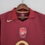 Camisa Manga Longa Arsenal Titular | 05/06 | Versão Retrô Masculino - Vermelha / Bordô na internet