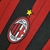 Camisa Milan Titular | 13/14 | Versão Retrô Masculino - Vermelha e Preta - loja online