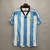 Camisa Argentina Titular | 1998 | Versão Retrô Masculino - Azul e Branca