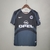Camisa PSG - Paris Saint Germain Terceira | 01/02 | Versão Retrô Masculino - Azul