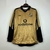 Camisa Manga Longa Manchester United 100º Aniversário | 01/02 | Versão Retrô Masculino - Dourada
