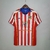 Camisa Atlético de Madrid Titular | 04/05 | Versão Retrô Masculino - Vermelha e Branca