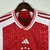 Camisa Ajax Titular | 23/24 | Versão Torcedor Masculino - Branca e Vermelha na internet