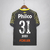 Camisa Santos Goleiro | 21/22 | Versão Torcedor Masculino - Preta - Todos os Patrocínios na internet