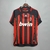 Camisa Milan Titular | 06/07 | Versão Retrô Masculino - Vermelha e Preta