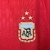 Camisa Argentina Goleiro | 2023 | Versão Torcedor Masculino - Vermelha - loja online