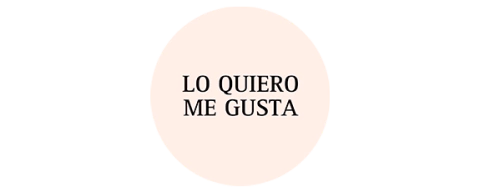 Lo quiero me gusta