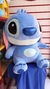 Pelúcia Gigante Little Stich Lilo Real 1 metro / 100cm Grande Azul