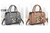 Bolsa para mulheres, inteligentes, elegantes e determinadas, portátil PU, padrão lichia. - comprar online