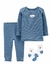 Conjunto Bebê Ursinho Listrado Carter's