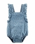 Romper Macaquinho Verão Jeans Carter's