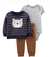 Conjunto Bebê Inverno Moletom Ursinho Carter's