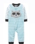 Macacão Infantil Guaxinim Fleece Menino Carter's