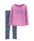 Conjunto Infantil I Love You Borboletas Carter's