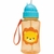 Garrafa Canudo Animal Fun Leão 350ml - Buba