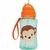 Garrafa Canudo Animal Fun Macaco 350ml - Buba