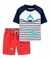 Conjunto Praia Com Proteção UPF50+ Infantil Bebê Tubarão Carter's