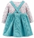 Salopete Azul Turquesa/Floral Veludo Carter´s - comprar online
