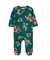 Macacão Fleece Verde Floral Carter´s - comprar online