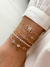 Pulseira dupla com zirconia na internet