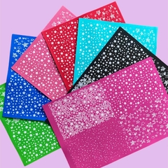 Folha EVA Estampada Estrelas 4x1